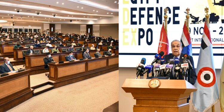 القوات المسلحة تنظم مؤتمراً صحفياً للإعلان عن تفاصيل معرض "إيديكس 2021" 1