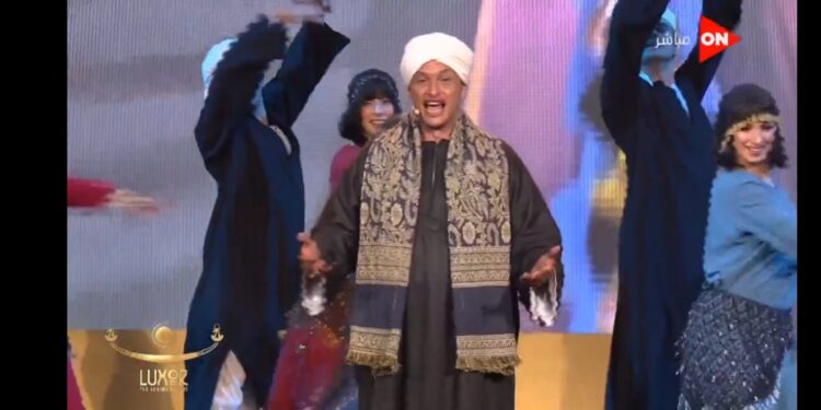 افتتاح طريق الكباش| وائل الفشني يحيي الاحتفالية بـ أغنية "الأقصر بلدنا" 1