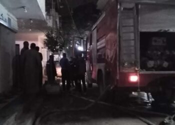 إخماد حريق داخل مخزن فى فيصل دون إصابات 2
