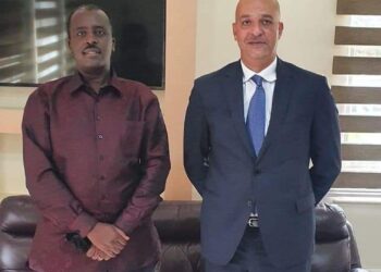 السفير المصري في كمبالا يلتقي بوزير الدولة الأوغندي للشؤون الداخلية 1