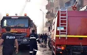 إخماد حريق داخل شقة سكنية فى أبو النمرس 1