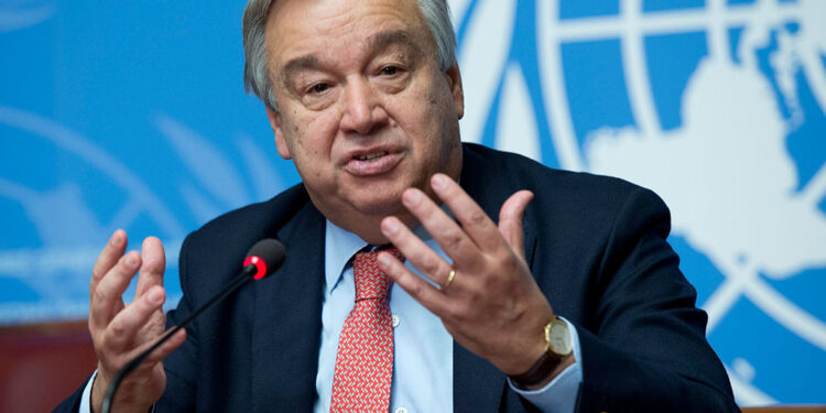 الأمين العام للأمم المتحدة ـ أنطونيو غوتيريش