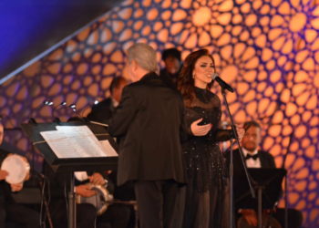 مي فاروق من مهرجان الموسيقى العربية