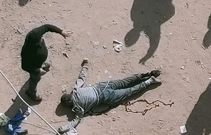 بالصور| مهندس ينتحر من الطابق الـ 12 بعد قتل زوجته بشبرا الخيمة 1