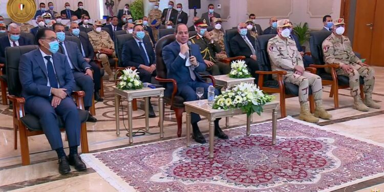 السيسي: زراعة نصف مليون فدان في سيناء سيجعلها مختلفة تماماً 1