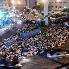 الزبالة في شوارع مصر 