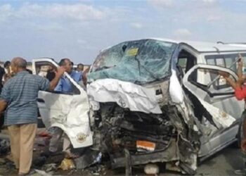 إصابة 7 أشخاص في حادث تصادم سيارتين بالإسماعيلية 7