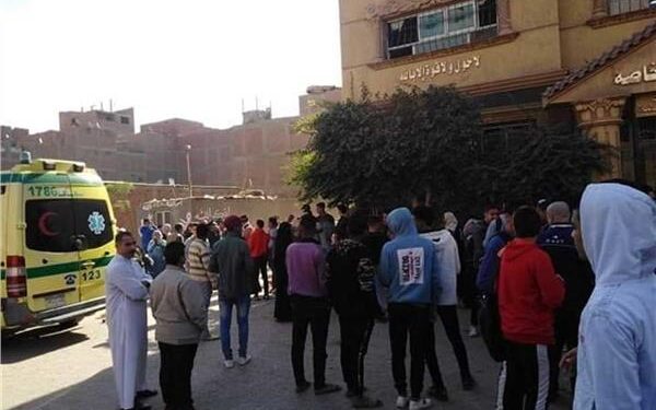 إصابة 3 تلاميذ في حادث انهيار سور مدرسة بـ الخانكة