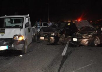  مصرع وإصابة 20 شخصا في حادث تصادم سيارتي ميكروباص في الفيوم 7