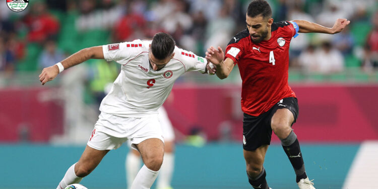 مباراة منتخب مصر ولبنان