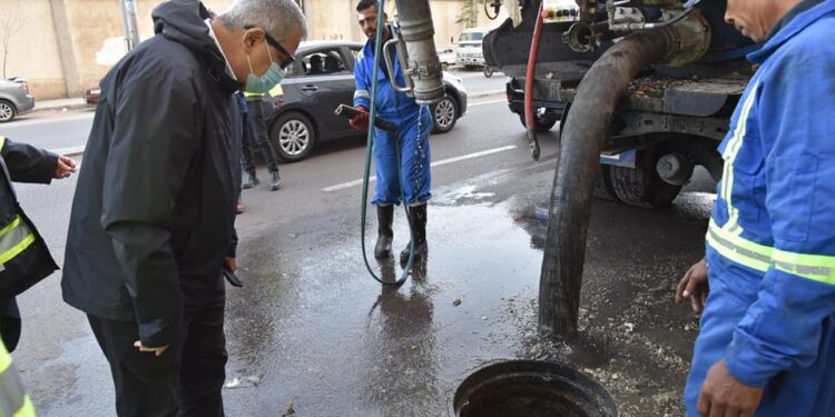 رئيس القابضة للمياه: يتابع استعدادات الصرف الصحى لـ«نوة القاسم» بالإسكندرية 1