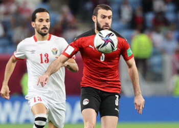 مباراة منتخب مصر والأردن