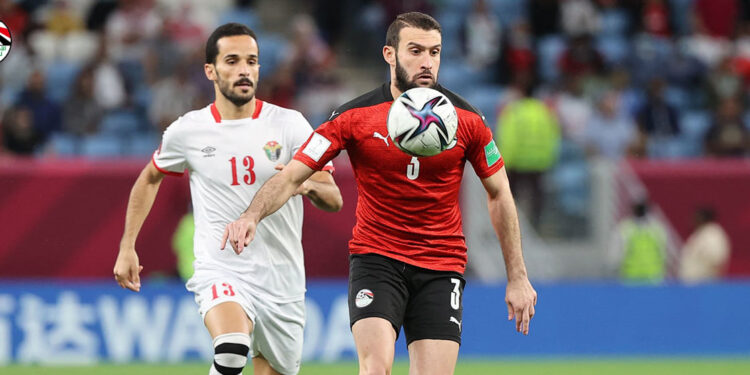 مباراة منتخب مصر والأردن
