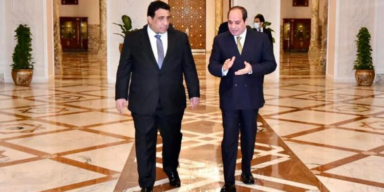 السيسي يستقبل رئيس المجلس الرئاسي الليبي بقصر الاتحادية 1