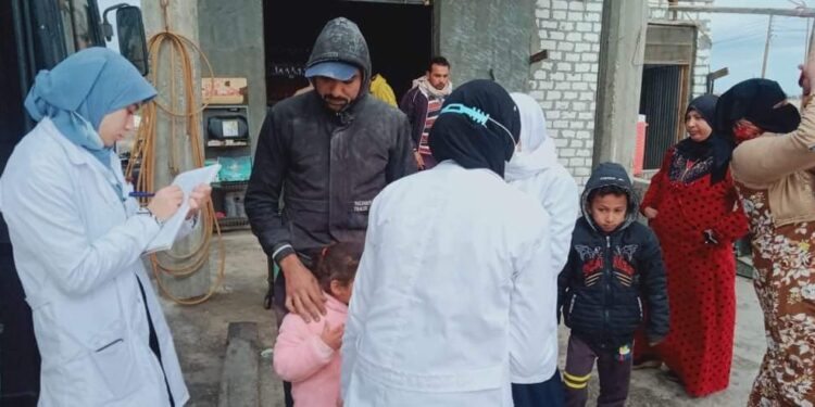تطعيم 85 ألف طفل ببورسعيد ضد شلل الأطفال 1
