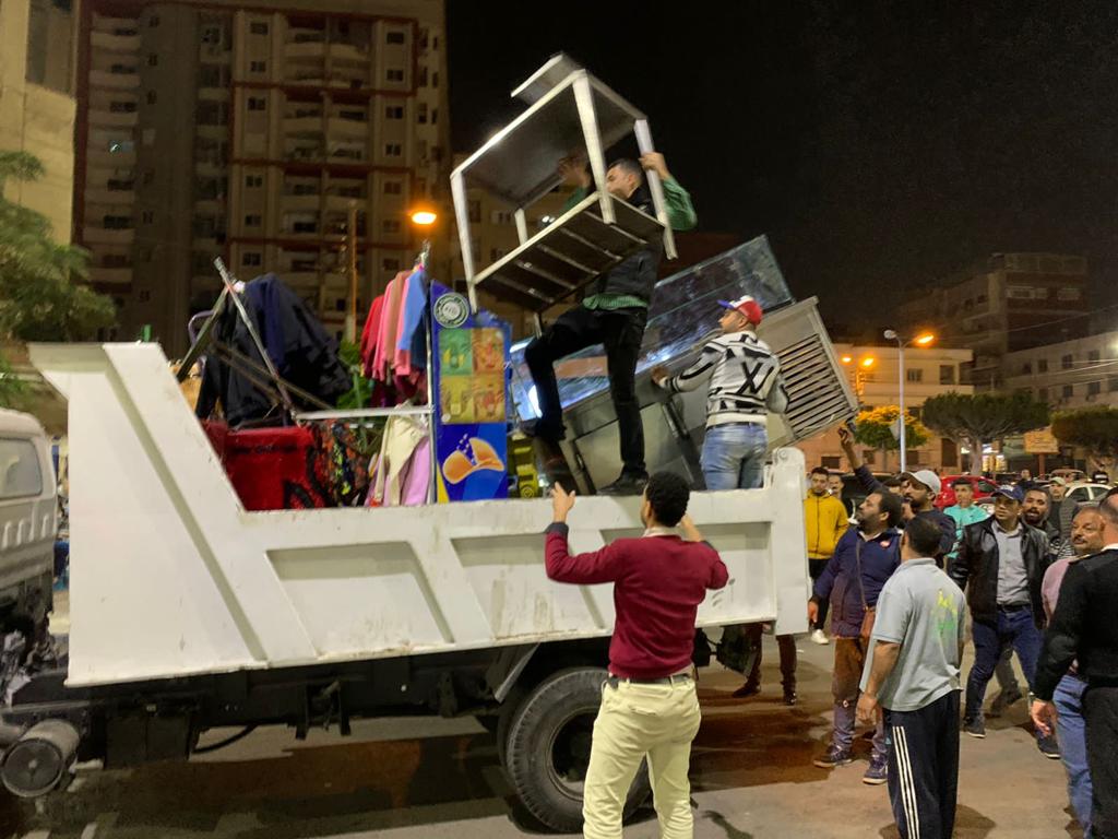 حملة مكبرة لـ رفع الإشغالات في حي ثان الإسماعيلية لـ عودة الإنضباط بالشارع 3