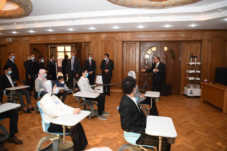 متحدث الرئاسة يبرز زيارة السيسي لـ كفر الشيخ اليوم (صور) 9
