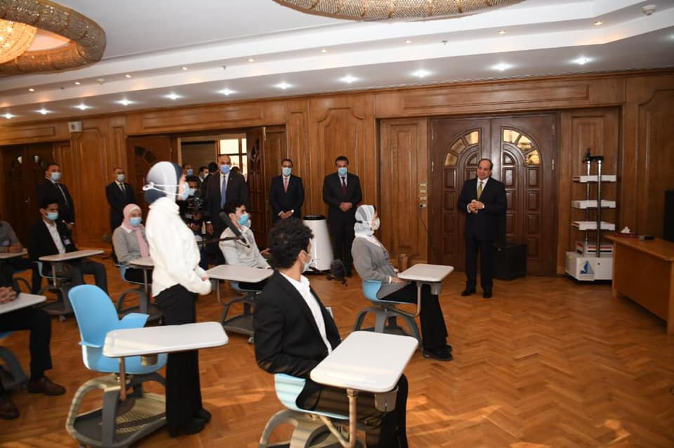 متحدث الرئاسة يبرز زيارة السيسي لـ كفر الشيخ اليوم (صور) 10
