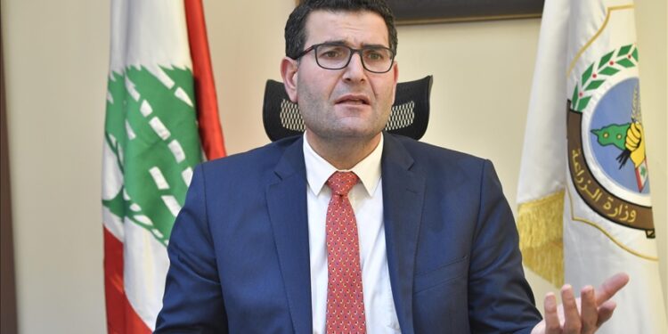 الدكتور عباس الحاج حسن وزير الزراعة اللبناني