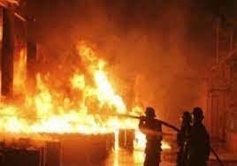 اخماد  حريق بمخزن مؤسسة تأهيل سلوكى فى الإسماعيلية 6