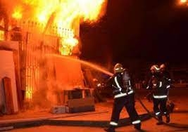 إشتعال النيران في صالة جمباز داخل مدرسة بالجيزة 2