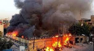 إشتعال النيران بمخزن أخشاب في محافظة الجيزة 8