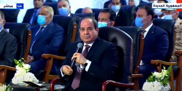 السيسي: مصر تأخرت 20 سنة في الوصول للاستفادة من مشروع الروبيكي 1