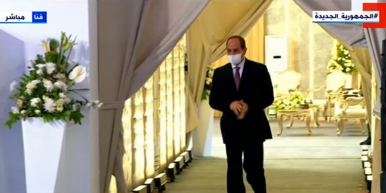 السيسي يشهد افتتاح مشروعات قومية جديدة بـ صعيد مصر 1