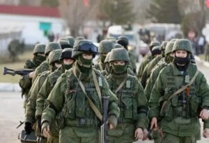 قوات روسيا على الحدود الأوكرانية