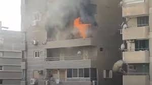 إشتعال حريق داخل شقة سكنية بمدينة نصر 6
