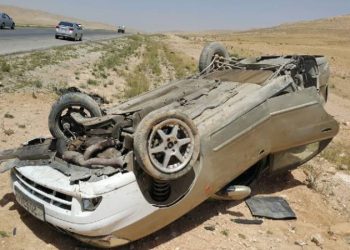 إصابة 5 أشخاص في حادث سير على الطريق «الصحراوي» بالبحيرة 2