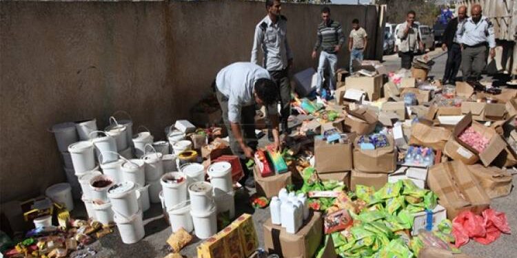 ضبط 450 عبوة من المنتجات الغذائية منتهية الصلاحية ببورسعيد 1