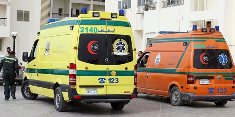 مصرع شخص وإصابة 5 أخرون نتيجة سقوط كمرة خرسانية من محور المشير كمال عامر