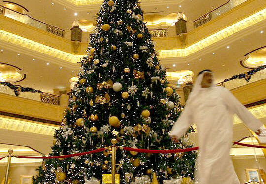 احتفالات الكريسماس في السعودية