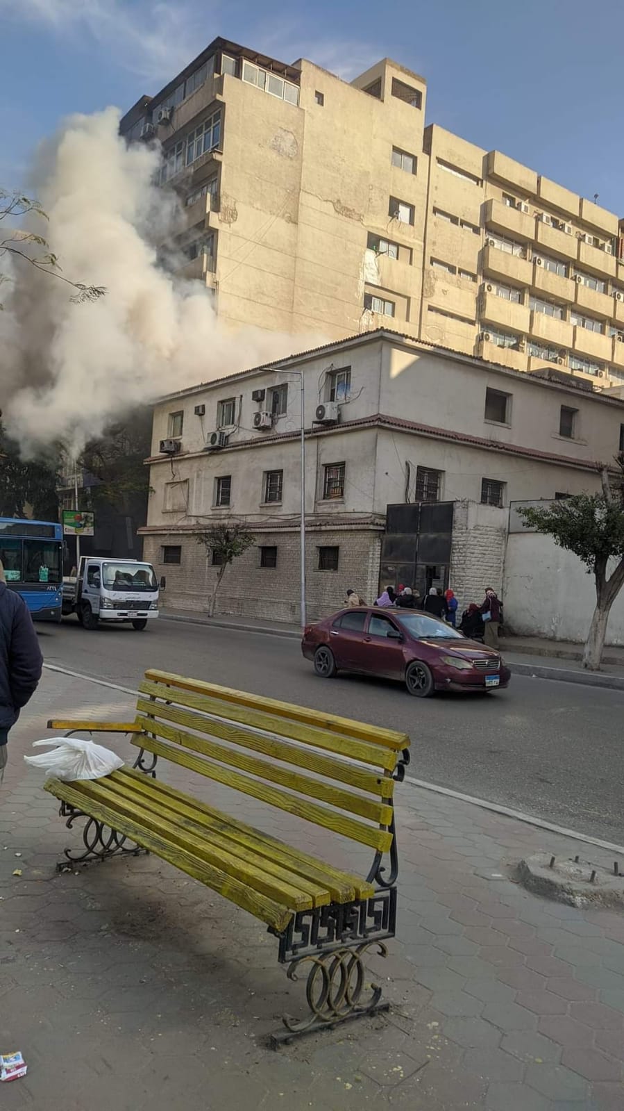 عاجل| نشوب حريق في معهد الكبد بشارع قصر العيني 