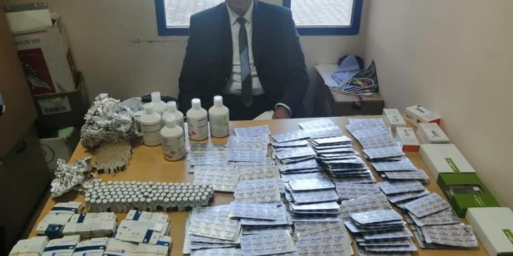 ضبط محاولة تهريب كمية من الأدوية البشرية في مطار مرسى علم 1