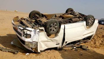 التحقيق في إصابة 9 أشخاص في حادث انقلاب سيارة بكفر الشيخ