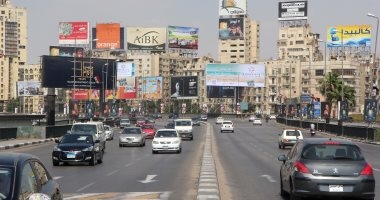 سيولة مرورية بشوارع القاهرة والجيزة 1