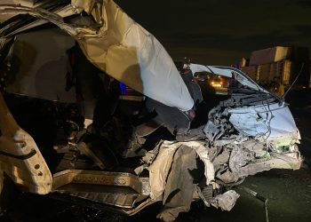 مصرع وإصابة 8 أشخاص في حادث إنقلاب سيارة بطريق سوهاج الصحراوي 1