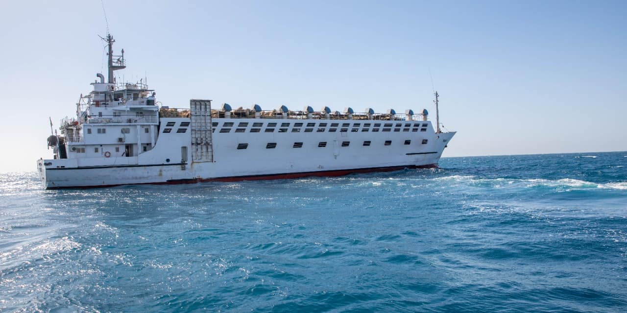 «ميناء الطور» يستقبل ثاني سفينة تجارية قادمة من الصومال 2