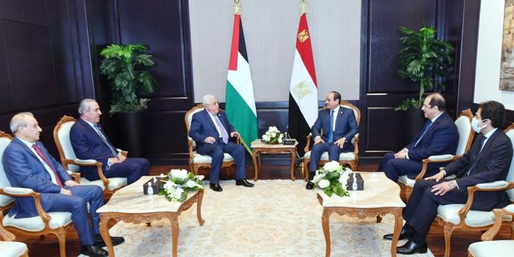 الرئيس السيسي يستقبل «أبو مازن» لدعم القضية الفلسطينية 1