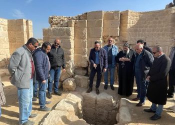المجلس الأعلي للآثار.. تولي منطقة آثار أبو مينا اهتماما كبيرا لها