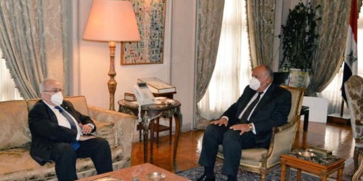 عاجل| وزير الخارجية سامح شكري يستقبل وزير الخارجية الجزائري 1
