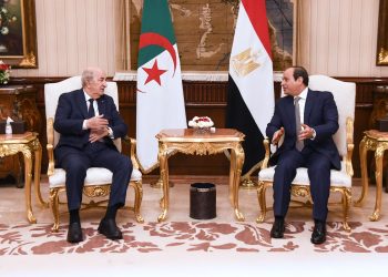 الرئيس السيسي يستقبل نظيره الجزائري بـ قصر الاتحادية 2
