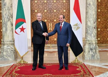 السيسي يستقبل رئيس الجمهورية الجزائرية بقصر الاتحادية 2