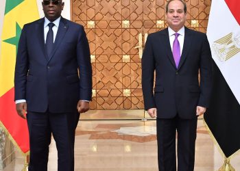 السيسي يستقبل رئيس جمهورية السنغال بقصر الاتحادية
