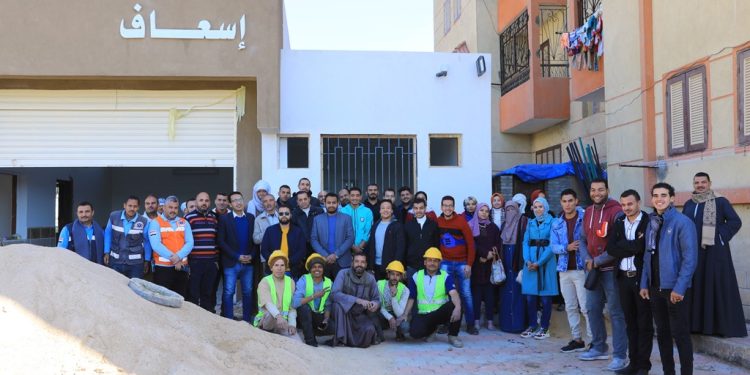 50 شاب وفتاة من متدربي القوى العاملة يتفقدون مشروعات «حياة كريمة» بسوهاج