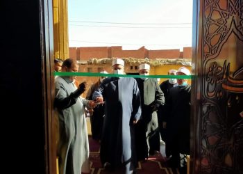 إفتتاح مسجد الرحمة بالوادي الاخضر بقصاصين الإسماعيلية