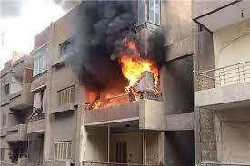 الحماية المدنية.. السيطرة على حريق شقة بدار السلام 2