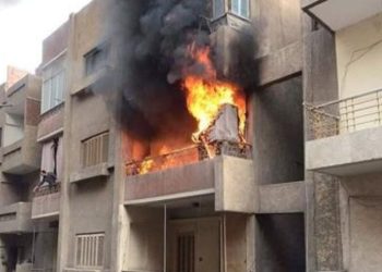 إخماد حريق شقة سكنية  فى كرداسة دون إصابات 1